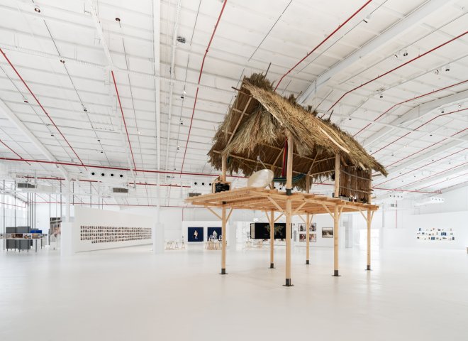 After Rain, Diriyah Contemporary Art Biennale 2024, installation view, Azra Akšamija,  Abundance & Scarcity (2024)