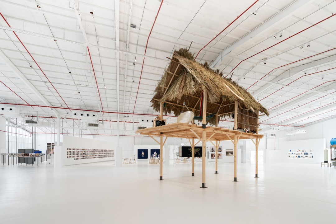 After Rain, Diriyah Contemporary Art Biennale 2024, installation view, Azra Akšamija,  Abundance & Scarcity (2024)